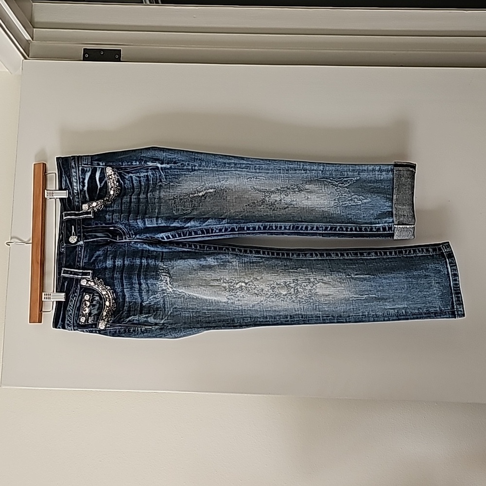 Miss Me crop jeans size 27